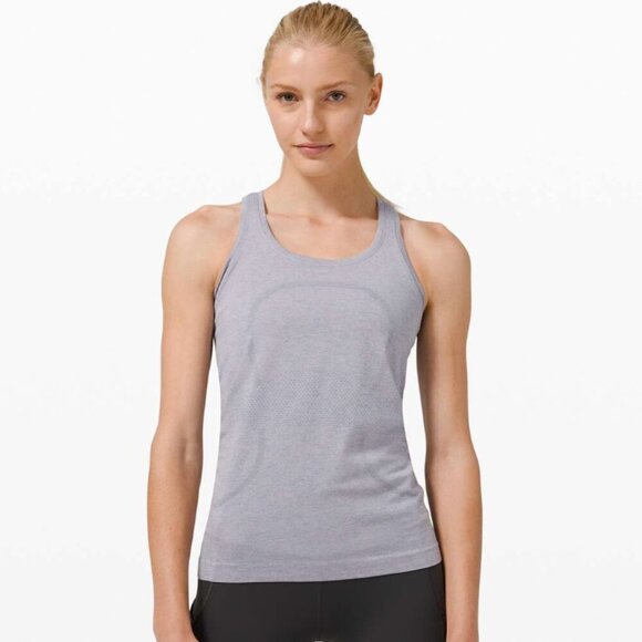 lululemon athletica Tops - Lululemon Swiftly Tech Racerback 2.0 Light Purple Size 4